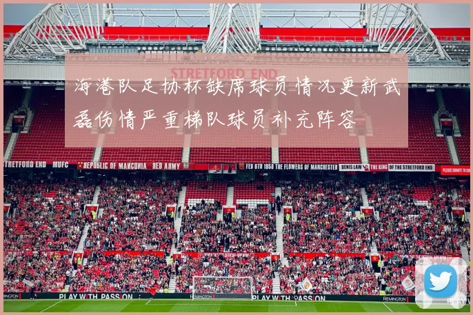 海港队足协杯缺席球员情况更新武磊伤情严重梯队球员补充阵容